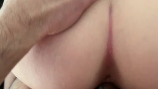TEENAGE BLONDE BEGS FOR CUM IN HER PUSSY AND GETS IT! | 4K