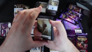 Large Australian Man Consumes Entire MTG Eldraine Booster Box