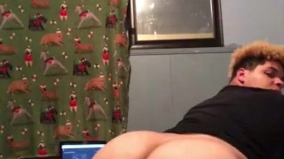 18 yo shaking fat ass