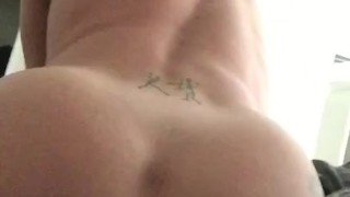 femboy fucks bigdickdildo highandhorny