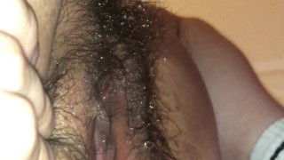 Filthy Gushing Piss while Squatting in the Kitchen