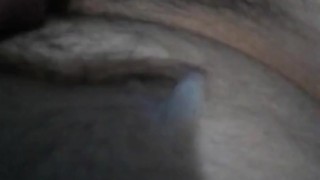 Cumshot in the bathroom