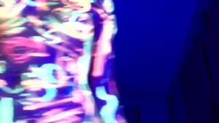 Some glow paint fun 