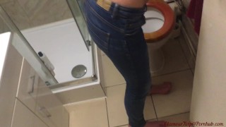 Perfect housemate likes the cock up her ass and cum on her face!