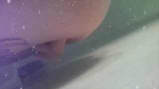 hot blonde shower