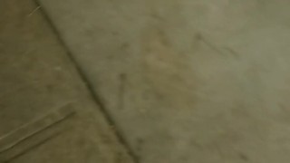Huge garage cumshot