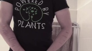 Jerking off In My Bathroom Till I Cum 