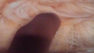 Licking My Cum with my RuPaul shirt