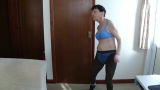 TRY ON HAUL Bikini Bra Swimwear Lace Thong G-string Pantyhose Tights Socks!