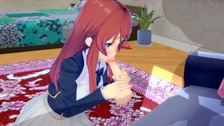 Sakura Minamoto (de-zombied) - Zombieland Saga - 3D Hentai