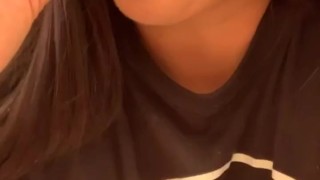 Sucking and spitting 