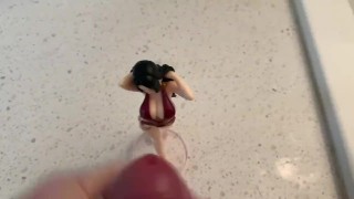 Figurine Cream: Cumming on a Boa Hancock One Piece anime figure!