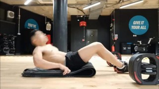 Just me doing 1000 situps, sorry no porn here, quite boring really