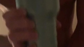 Uncut twink fucking Colby Keller Fleshlight (cumshot)