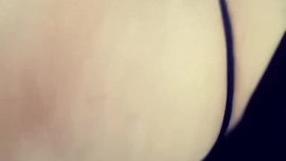 Chubby girl does quick tease for cam