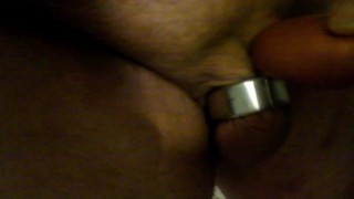 Fucking around with my small cock 