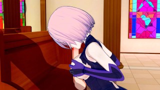 Fate/Grand Order - Mash Kyrielight Titty Fuck Hentai