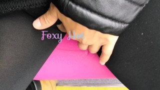Foxy hot masturbates in public transport. I'm hot and looking forward to pu