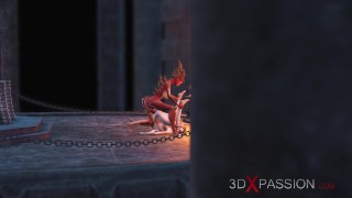 Lilith and her sex in the dark castle