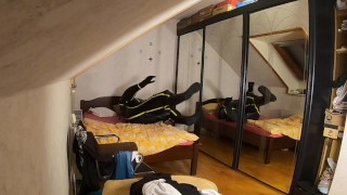 Complete Body Inflation with MD-Latex Cyborg Suit