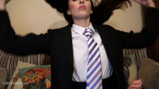 Shirt and Tie Tease and Denial