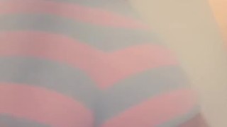 Cute booty shaking in your face :p