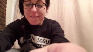 Ass Grab In Leggings And Rear View Piss
