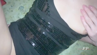 stepbrother fucked the fucking stepsister at night on the kitchen table