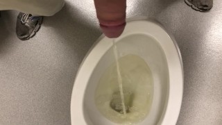 Short pee at doctor office 