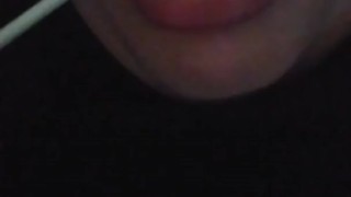 SFW Sucking on a blow pop feeder feedee fetish porn Red Lollipop Big lips