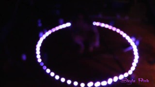 Skyla Pink raver spinner petite girl sex magic
