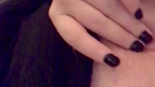 Sneaky masturbation {right in front of bf!}