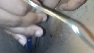 Squirting for the first time multiple times, try not to cum