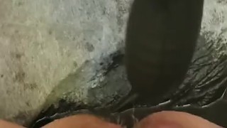 Short but sweet squirt