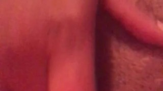 Bbw playing with wet pussy while her stepdad records it