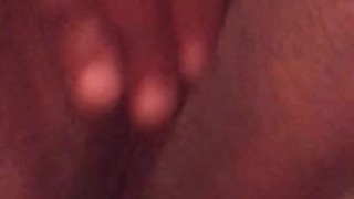 Bbw playing with wet pussy while her stepdad records it