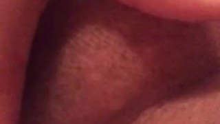 Bbw playing with wet pussy while her stepdad records it
