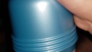 Cumshot in fleshlight