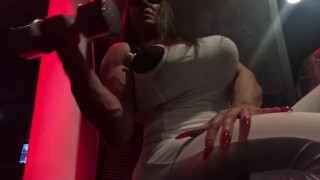 Huge biceps...and boobs... and booty 