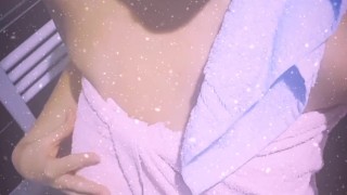 Post-Shower Snowstorm Slow&Sexy ◇ Want more? Cum Follow&Watch Me Live!