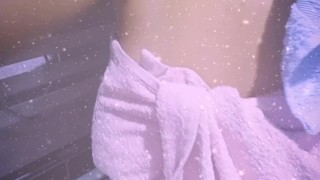 Post-Shower Snowstorm Slow&Sexy ◇ Want more? Cum Follow&Watch Me Live!