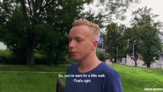  CZECH HUNTER 472 - Preppy Euro Twink Becomes Gay For Pay