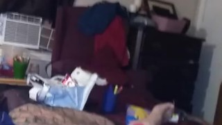 Sunshyne Licks & sucks & Then climbs on top & Fucks TexasRays BWC. Pawg Riding fun