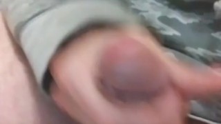 Masturbating At Work! Huge Cumshot!