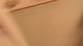 Little slut loves her toy and fucks her ass with it 