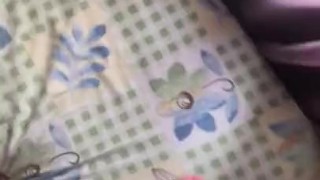 Young gay guy jerking off in front of the window/ moaning/ foot/ underwear