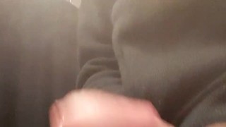 Solo heavy precum and cumshot