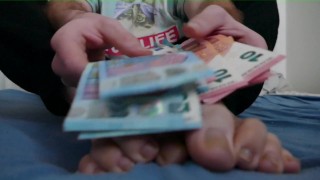 Pay for my stinky feet jerk (findom roleplay)