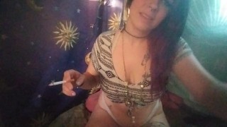 Smoking a Cigarette & Showing Off