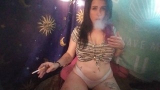 Smoking a Cigarette & Showing Off